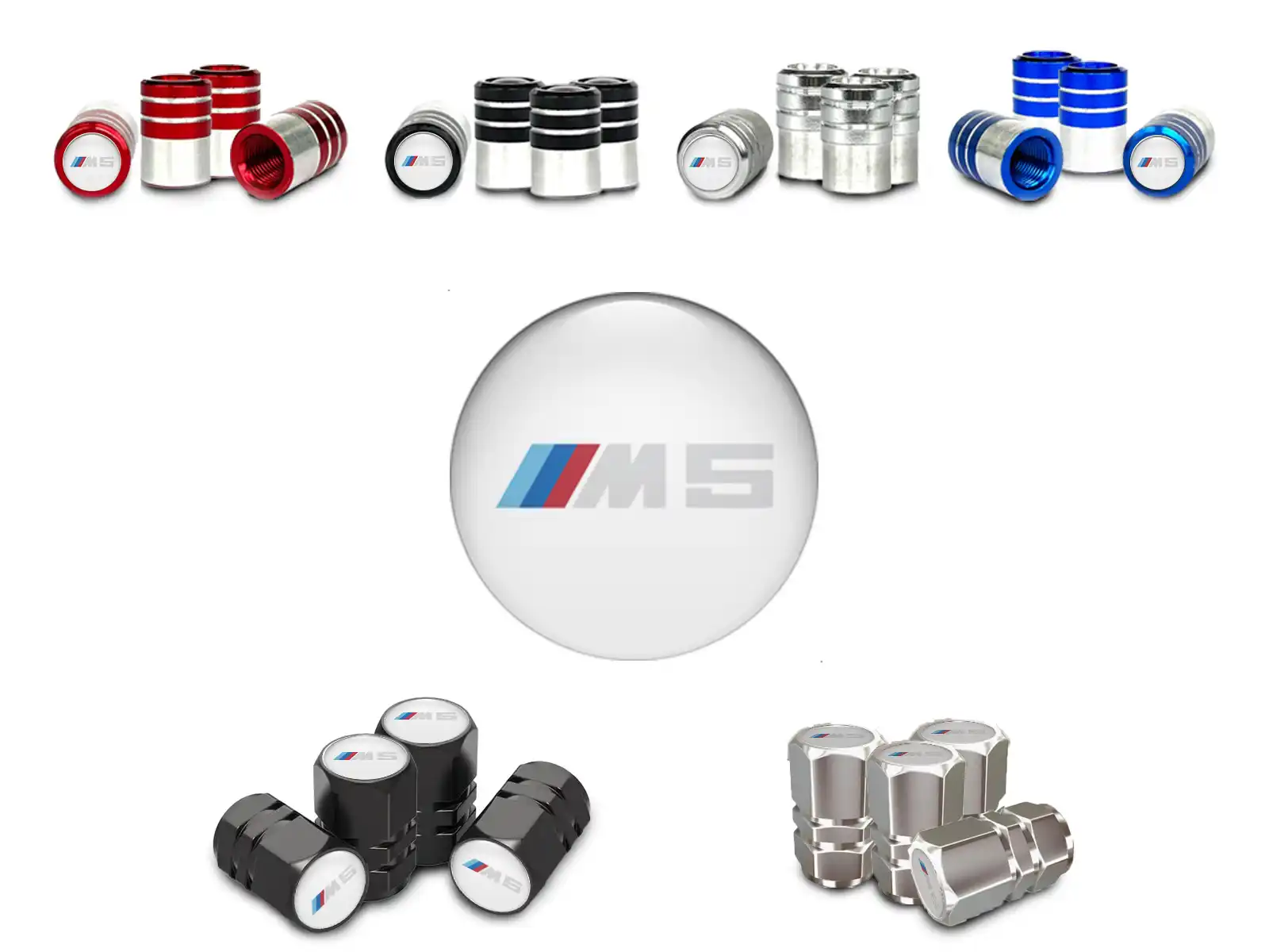 BMW Tapones De Vástago Bicicleta Ajuste Universal